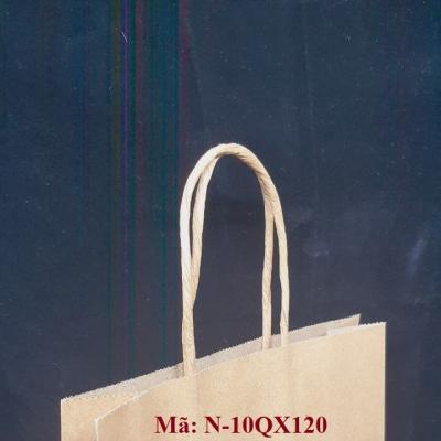 Túi giấy Kraft nâu giá rẻ